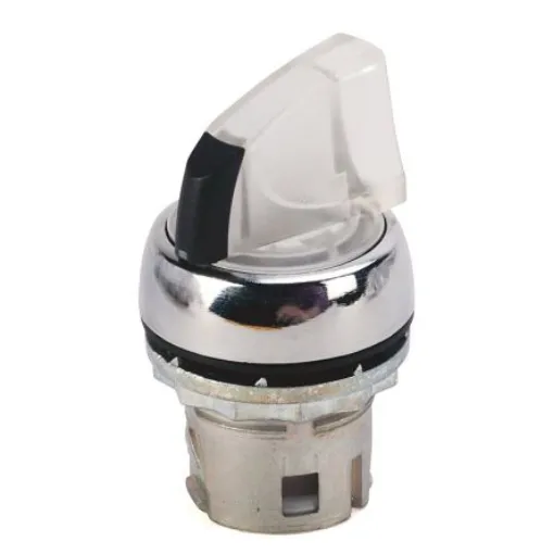 Rockwell Automation 800FM Series Blue Illuminated Spring Return Push Button, 22.5mm Cutout, IP66 - 800FM-LSB30 product image