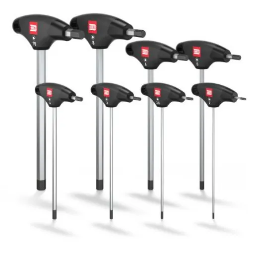INBUS 8 piece T-handle Hex Key Set - 70129 product image