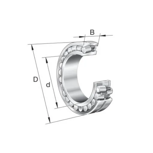 FAG 22314-E1A-XL-M-C3 70mm I.D Spherical Roller Bearing Spherical Roller Bearing, 150mm O.D product image