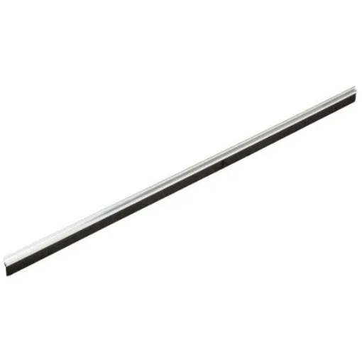 RS PRO Black Aluminium, Nylon Brush Strip, 25mm - 3269836 product image