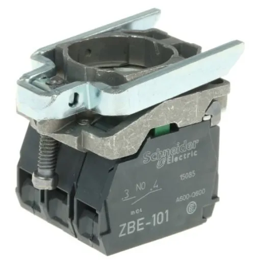 Schneider Electric Harmony XB4 Series Contact & Light Block, 250V, 1 NO + 1 NC - ZB4BW065 product image