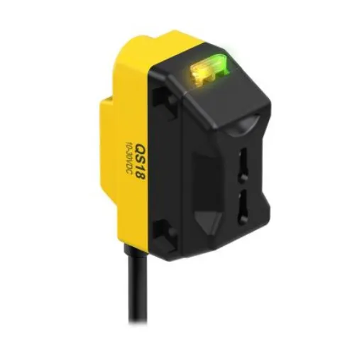 Banner Plastic fibre optic Photoelectric Sensor, Rectangular Sensor - QS18VP6FPQ5 product image