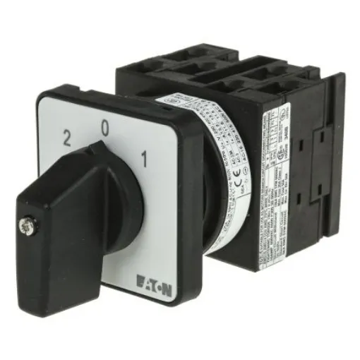 Eaton, 3P 3 Position 45° Changeover Cam Switch, 690V ac, 20A, Rotary Actuator - 78819008 T0-3-15423/E/EZ-P1(RS332-206) product image
