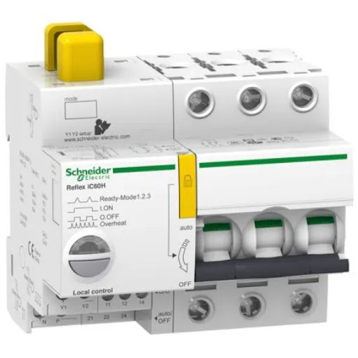 Schneider Electric A9C A9C MCB, 3P, 16A Curve D, 500V AC, 24V DC, 240 V ac Breaking Capacity - A9C66316 product image