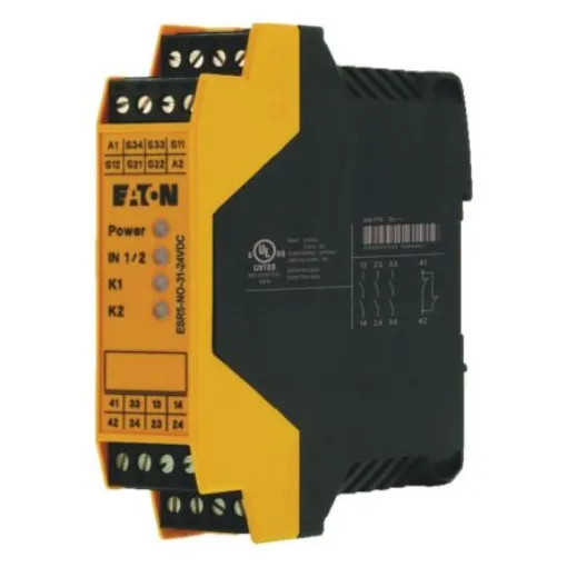 Eaton ESR5 EP-4010 Emergency Stop Safety Relay, 24V dc, Dual-Channel - EP-401062 ESR5-NO-31-24VDC product image