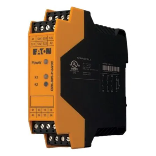 Eaton ESR5 EP-4010 Safety Monitoring Safety Relay, 24V dc, Dual-Channel - EP-401064 ESR5-BWS-31-24VDC product image