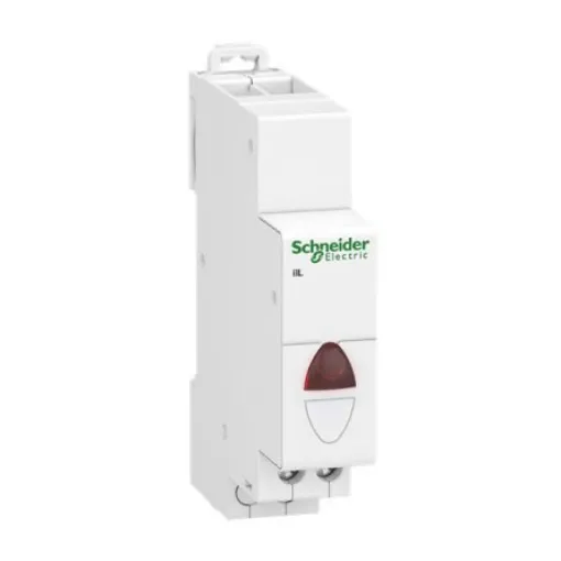 Schneider Electric, A9E1, Fixed Red LED Pilot Light, 230V - A9E18326 product image