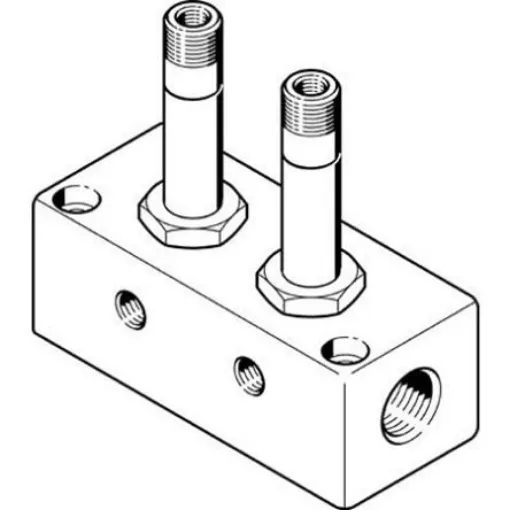 Festo 2x3/2, Closed, Monostable Solenoid Valve - Electrical G 1/8 BMCH-2-3-1/8 Series 24V product image