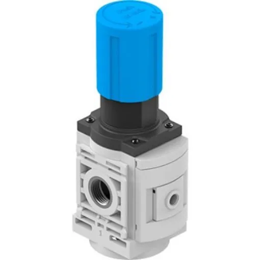 Festo G 1/2 Regulator -, 2-Jan in, 10bar max. input, MS6-LR-1/2-D6-A8-F1A-B product image