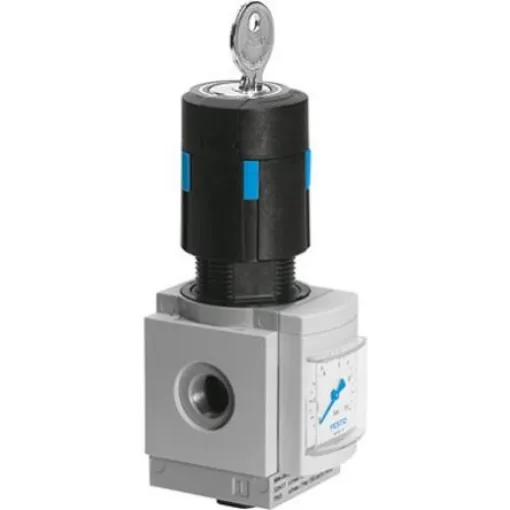 Festo G 1/4 Regulator -, 1/4in, 14bar max. input, MS4-LR-1/4-D6-E11 product image