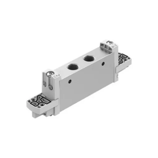 Festo 2x3/2-Way, Closed, Monostable Pneumatic Solenoid Valve - Electrical G 1/8 VUVG Series - VUVG-L14-T32C-A-G18-P1 product image