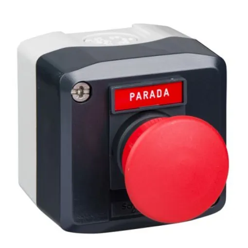 Schneider Electric XALD Series Push Button Switch, Push to Make, Screw Mount, 22mm Cutout, 1 NC, Red LED, 600V, IP66, - XALD1644 product image