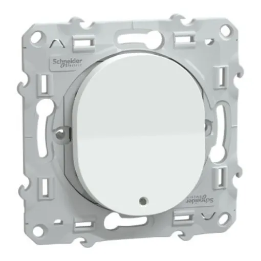 Schneider Electric S320 Series Push Button Switch, Push to Make, Flush Mount, 250V, IP21D - S320276 product image