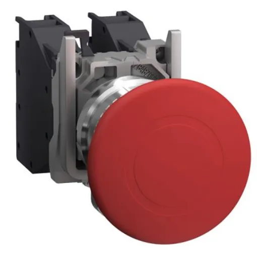 Schneider Electric XB4BT Series Push Emergency Stop Emergency Stop Push Button, 22mm Cutout, IP65 - XB4BT845GEX product image