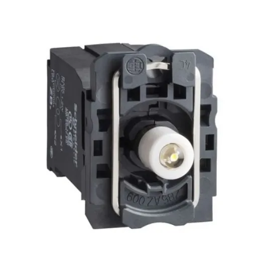 Schneider Electric ZB5A Series Push Button Switch, Front, Red LED, 400V - ZB5AV5D4 product image