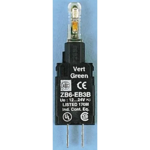 Schneider Electric Harmony XB6 Series Light Block, 30V ac/dc, Yellow Light - ZB6EB5B product image