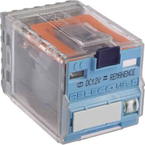Releco Plug In Latching Power Relay, 12V dc Coil, 10A Switching Current, DPDT - C3-R20 / DC 12 V product image