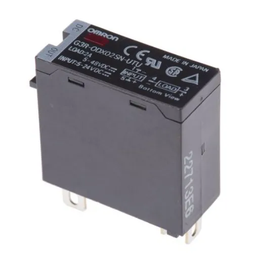 Omron G3R-O Series Solid State Relay, 2 A Load, Plug In, 60 V dc Load, 32 V Control - G3R-ODX02SN DC5-24 product image
