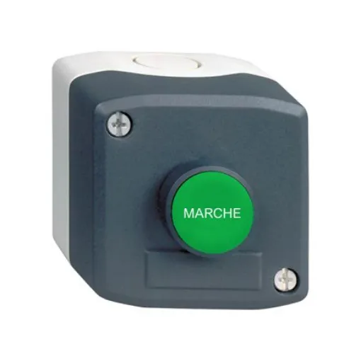 Schneider Electric Light Grey Polycarbonate XALD Control Station Enclosure - 22mm Diameter - XALD104 product image