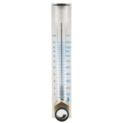 Key Instruments Flo-Rite Series Variable Area Flow Meter for Liquid, 1.5 L/min Min, 20 L/min Max - 2530A4L71BVBN product image