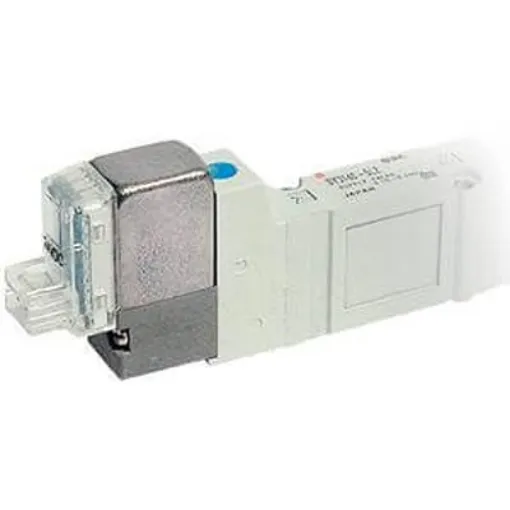 SMC 5-Port Solenoid Valve Solenoid Valve - Solenoid G 1/8 SY5000 Series 24V dc - SY5220-5DZ-01F-Q product image