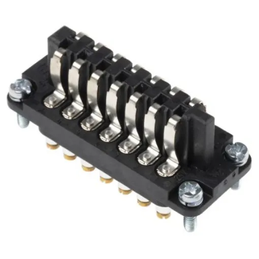 HARTING Heavy Duty Power Connector Insert, 10A, Female, STAF Series, 14 Contacts - 09700142811 product image