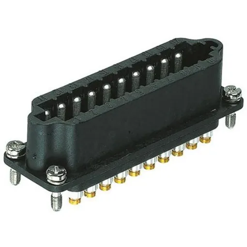 HARTING Heavy Duty Power Connector Insert, 10A, Male, STAF Series, 20 Contacts - 0970020262201 product image