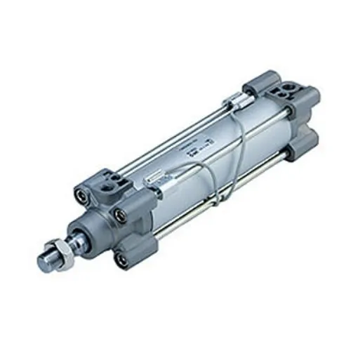 SMC Pneumatic Piston Rod Cylinder - C96SDB40-80C, 40mm Bore, 80mm Stroke, C96 Series, Double Acting product image