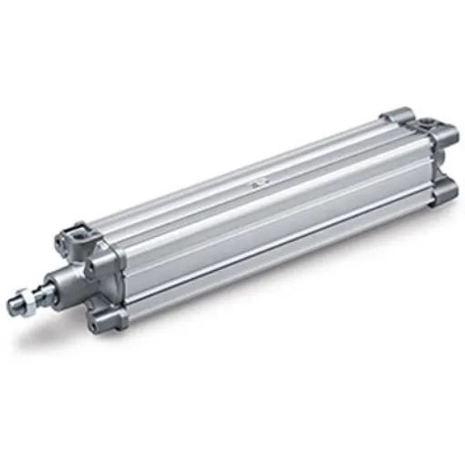 SMC Pneumatic Piston Rod Cylinder - CP96SDB80-60C, 80mm Bore, 60mm Stroke, C96 Series, Double Acting product image