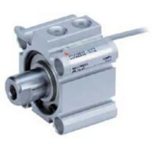 SMC Pneumatic Piston Rod Cylinder - CQ2A20-10S, 20mm Bore, 10mm Stroke, CQ2 Series, Single Acting with Return Spring product image