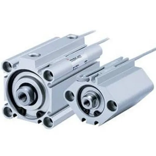 SMC Pneumatic Compact Cylinder - CDQ2A50-100DZ, 50mm Bore, 100mm Stroke, CQ2 Series, Double Acting product image