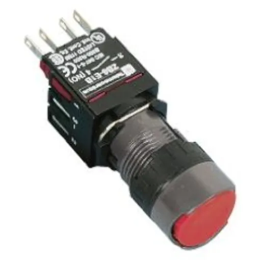 Schneider Electric Harmony XB6 Series Push Button, Panel Mount, 16mm Cutout, SPST, IP65 - XB6AA42B product image