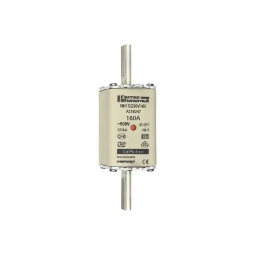 Mersen 160A NH Fuse, NH1, 500V ac - A218247 product image