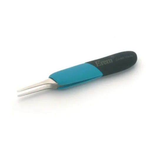 Weller Erem 120 mm, Stainless Steel, Flat; Rounded, ESD Tweezers - E2ASA product image