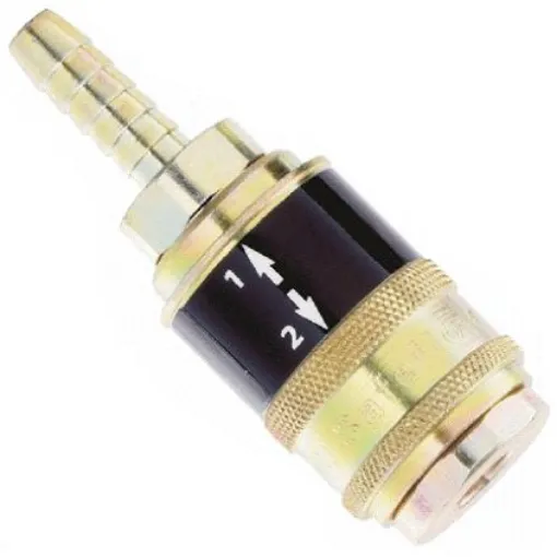 PCL Steel Male Pneumatic Quick Connect Coupling, 7mm Hose Barb - SC21R product image