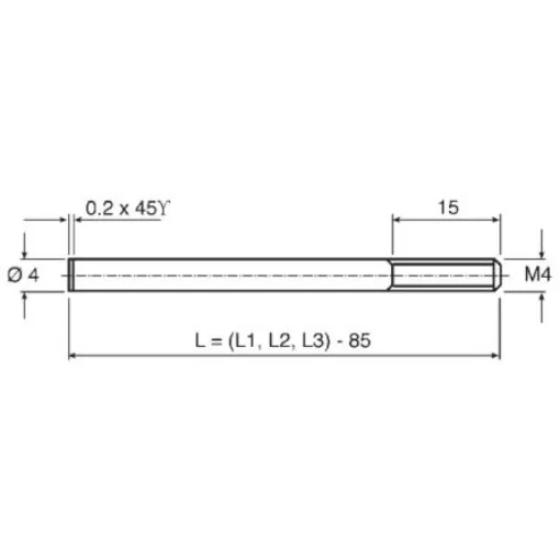 Vega Stainless Steel Electrode for Use with Vegacon66 - CON 66 ST ST ROD product image