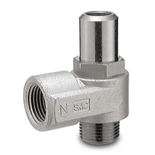 SMC AS3 Series Threaded Pneumatic Silencer & Exhaust Restrictor Function Fitting, R 3/8 Inlet Port, 3mm Tube Inlet - AS3200-F03-SD product image