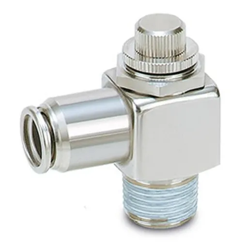 SMC ASG Series Threaded Pneumatic Silencer & Exhaust Restrictor Function Fitting, R 1/4 Inlet Port, 8mm Tube Inlet - ASG420F-02-08S product image