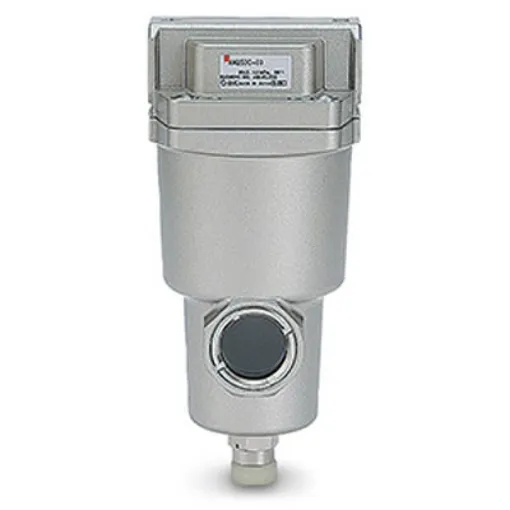 SMC AFF11C-F04D series 5µm G 1/2 0.05MPa to 10 bar Pneumatic Filter with Auto drain product image