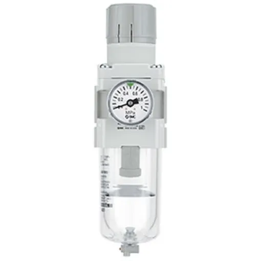 SMC AW10-M5BG-A Filter Regulator, 5µm, M5 x 0.8, Manual, 10 bar, AW10 product image