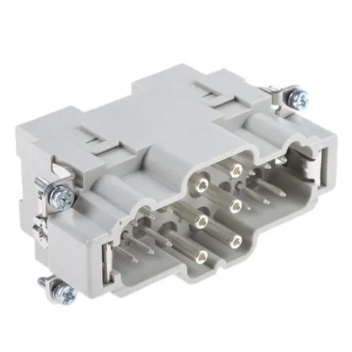 HARTING Heavy Duty Power Connector Insert, 10A, Male, Han K Series, 19 Contacts - 09380182601 product image