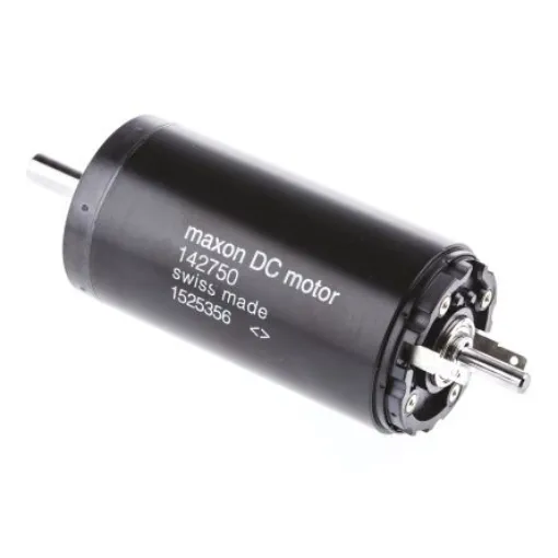 Maxon 24 V 15 W Servo Motor, 4670 rpm, 3.6 Ncm Max Output Torque, 4mm Shaft Diameter - 142750 product image