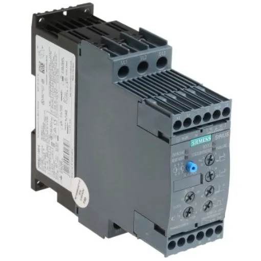 Siemens SIRIUS 3RW Soft Starter, , 15 kW, 480 V ac, 3 Phase, IP20 - 3RW4027-1BB14 product image