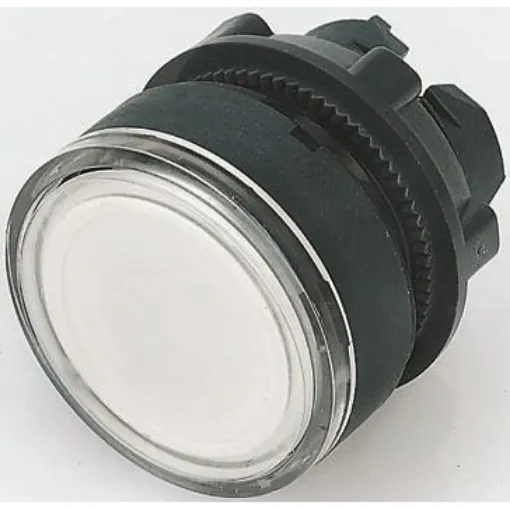 Schneider Electric Harmony XB5 Series Clear Illuminated Momentary Push Button Head, 22mm Cutout, IP66, IP67, IP69K - ZB5AW37 product image