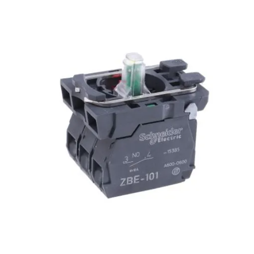 Schneider Electric Harmony XB5 Series Contact & Light Block, 24V ac/dc, 1NO + 1NC - ZB5AW0B15 product image