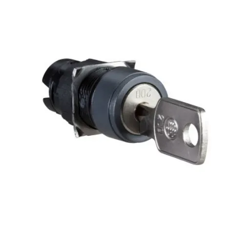 Schneider Electric Harmony XB6 3-position Key Switch Head, Latching, 16mm Cutout - ZB6AGH product image