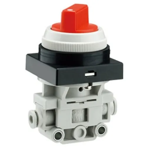 SMC Manual 3 Position Pneumatic Control Valve VM Series, 2.5mm, VM131F-06-34B product image