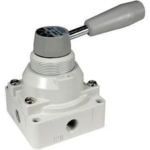 SMC Manual 2 Position Pneumatic Control Valve VH Series, Rc 1/4, 1/4in, VH300-F02 product image
