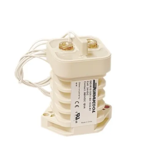 Durakool DEVR10 Contactor, 12 V dc Coil, 1-Pole, 100 A, 5.54 W, NO, 1 kV dc - DEVR10-5071-S8-1012-R1/1 product image
