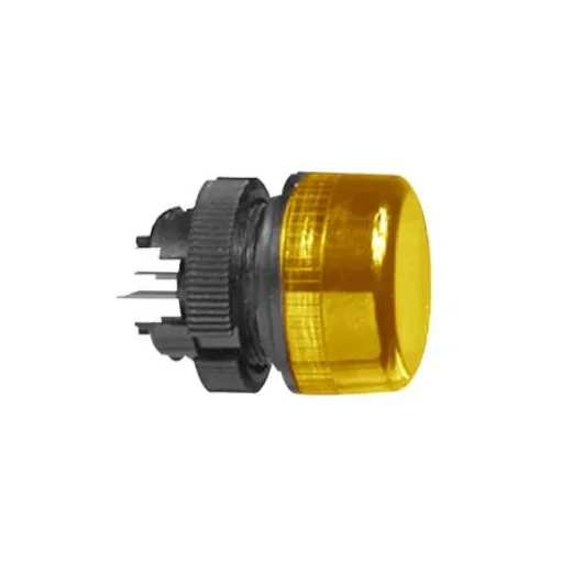 Schneider Electric ZA2V Series Yellow Push Button Head, 22mm Cutout, IP65 - ZA2VA05 product image